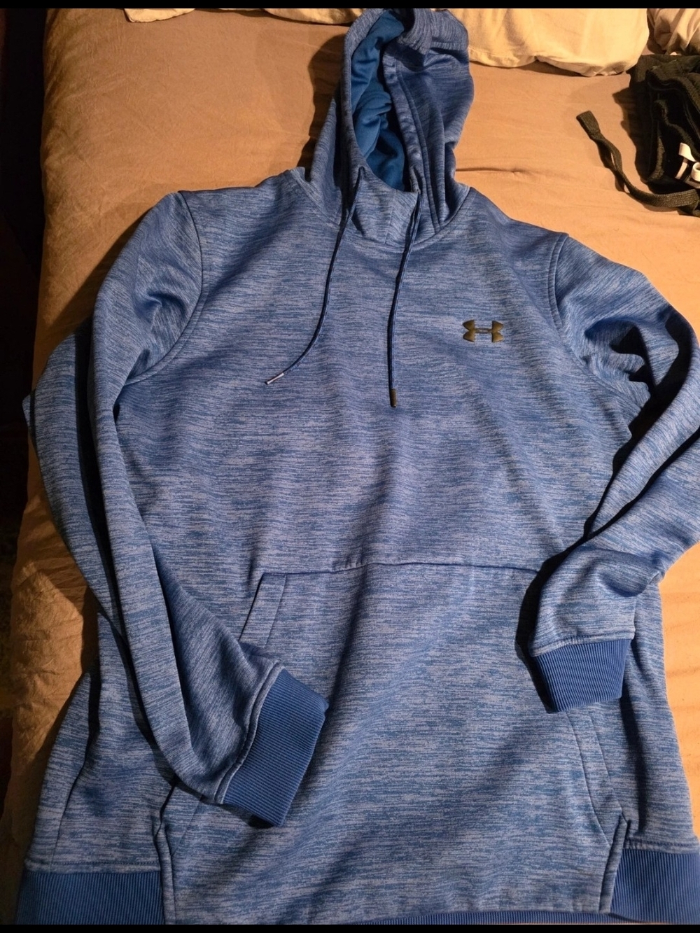 Under Armour Men’s Heather Royal Blue Pullover Hoodie